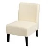 Beige Linen Solid Wood Fabric Accent Chair by Boyel Living -MODWAY store beige boyel living accent chairs hysn 64435be 64 1000