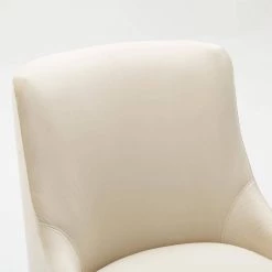 Beige Velvet Upholstered Dining Chair with Electroplated Legs (Set of 2) by Boyel Living 16 Beige Velvet Upholstered Dining Chair with Electroplated Legs (Set of 2) by Boyel Living -MODWAY store beige boyel living dining chairs wf hfsn 128bg 44 1000