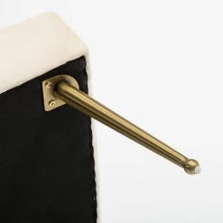 Beige Velvet Upholstered Dining Chair with Electroplated Legs (Set of 2) by Boyel Living 17 Beige Velvet Upholstered Dining Chair with Electroplated Legs (Set of 2) by Boyel Living -MODWAY store beige boyel living dining chairs wf hfsn 128bg fa 1000