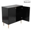 Black 16 in. D x 32 in. W x 32 in. H Morden Apothecary Accent Cabinet With 2-Shutter Door And Golden Legs by Boyel Living 1 Black 16 in. D x 32 in. W x 32 in. H Morden Apothecary Accent Cabinet With 2-Shutter Door And Golden Legs by Boyel Living -MODWAY store black boyel living accent cabinets wf jh 001 gy 64 1000