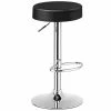 34 in. Black PU Leather Adjustable Round Bar Stool Swivel Pub Chair by Boyel Living 1 34 in. Black PU Leather Adjustable Round Bar Stool Swivel Pub Chair by Boyel Living -MODWAY store black boyel living bar stools hysn 66622bk 1 64 1000