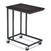 20 in. Black Side End Table with Lockable Casters by Boyel Living 2 20 in. Black Side End Table with Lockable Casters by Boyel Living -MODWAY store black boyel living c tables hysn 61494bk 64 1000