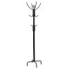 Black Metal Coat Rack with 12-Hooks by Boyel Living -MODWAY store black boyel living coat racks hysn 54173 64 1000