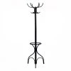 Vintage Black Metal Coat Hat Tree Stand Clothes Hanger by Boyel Living -MODWAY store black boyel living coat racks hysn 54174 64 1000