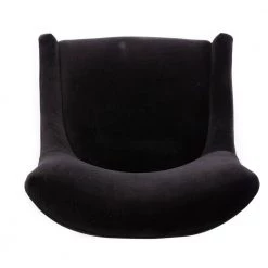 Black Electroplated Velvet Dining Arm Chair (Set of 2) by Boyel Living 12 Black Electroplated Velvet Dining Arm Chair (Set of 2) by Boyel Living -MODWAY store black boyel living dining chairs hfsn 700black c3 1000