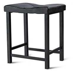 3-Piece Modern Dining Set with Upholstered Stools by Boyel Living -MODWAY store black boyel living dining room sets hysn 66216 1f 1000