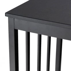 3-Piece Modern Dining Set with Upholstered Stools by Boyel Living -MODWAY store black boyel living dining room sets hysn 66216 4f 1000