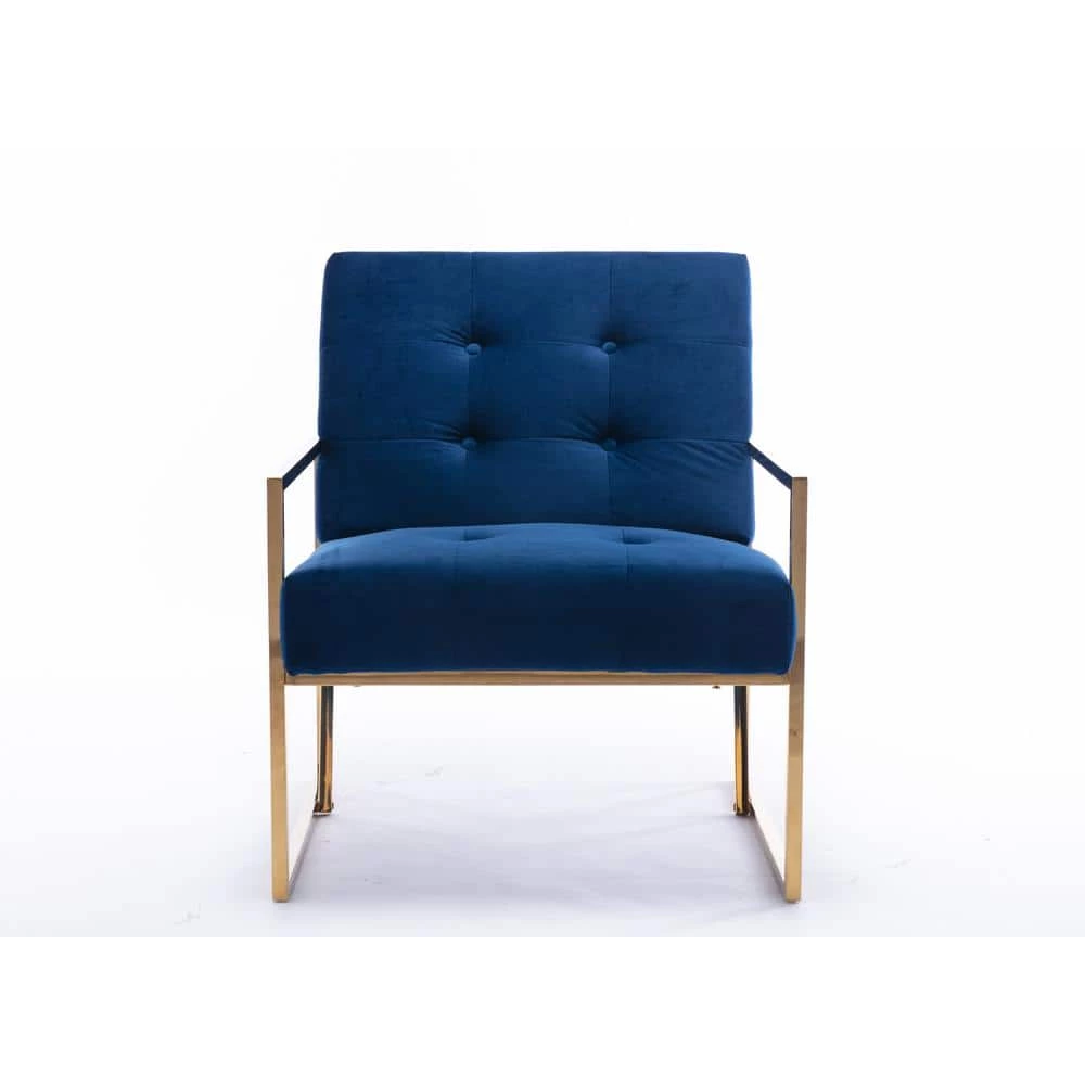 Living Room Electroplated Velvet Armchair by Boyel Living 3 Living Room Electroplated Velvet Armchair by Boyel Living