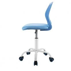 Adjustable Office Blue Swivel Home Computer Desk Chair by Boyel Living -MODWAY store blue boyel living drafting chairs hysn 66350bl c3 1000