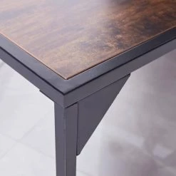 55 in. Rectangle Brown Wood 2-Drawer Executive Desk with Storage by Boyel Living -MODWAY store brown boyel living executive desks wf j cd 057 1f 1000