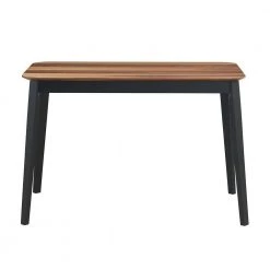 43.5 in. Brown Wood Mid Century Rectangular Dining Table by Boyel Living