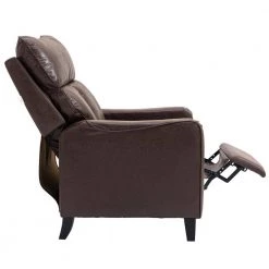Brown Microfiber Manual Glider Club Recliner by Boyel Living -MODWAY store brown boyel living recliners ez 29885bl 1f 1000