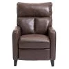 Brown Microfiber Manual Glider Club Recliner by Boyel Living -MODWAY store brown boyel living recliners ez 29885bl 64 1000