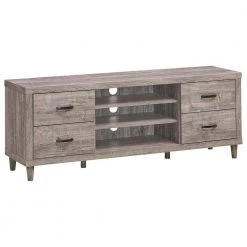59 in. Brown TV Stand Fits TVs Up to 65 in with Storage Shelves and Drawers by Boyel Living -MODWAY store brown boyel living tv stands hysn 65209 c3 1000