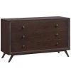Tracy 3-Drawers Cappuccino Wood Dresser by MODWAY 1 Tracy 3-Drawers Cappuccino Wood Dresser by MODWAY -MODWAY store cappuccino modway dressers mod 5241 cap 64 1000