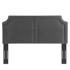Cynthia Performance 61.5in Velvet Full/Queen Headboard in Charcoal by MODWAY 14 Cynthia Performance 61.5in Velvet Full/Queen Headboard in Charcoal by MODWAY -MODWAY store charcoal modway headboards mod 6566 cha 4f 1000