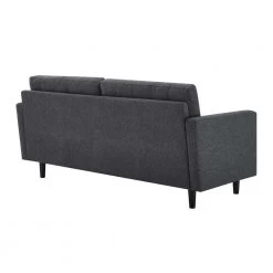 Exalt 75 in. Wide Tufted Squared Arm Fabric Modern Straight Sofa in Charcoal by MODWAY -MODWAY store charcoal modway sofas couches eei 4445 cha 66 1000