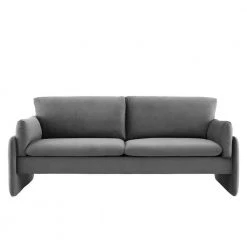 Indicate 80.5 in. Charcoal Performance Velvet Sofa by MODWAY 15 Indicate 80.5 in. Charcoal Performance Velvet Sofa by MODWAY -MODWAY store charcoal modway sofas couches eei 5150 cha 4f 1000