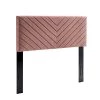 Alyson Chevron Tufted Performance Velvet Full / Queen Headboard in Dusty Rose by MODWAY 2 Alyson Chevron Tufted Performance Velvet Full / Queen Headboard in Dusty Rose by MODWAY -MODWAY store dusty rose modway headboards mod 6144 dus 64 1000