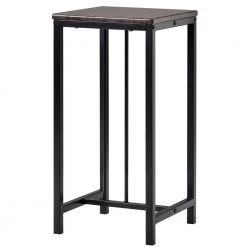 5-Piece Espresso Counter Height Dining Set with 3-Tier Storage Shelf for Kitchen and Dining Room by Boyel Living -MODWAY store espresso boyel living dining room sets tm wf195376aap fa 1000