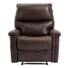 Faux Leather Club Manual Glider Recliner Expresso by Boyel Living 2 Faux Leather Club Manual Glider Recliner Expresso by Boyel Living -MODWAY store expresso boyel living recliners wfsq 15sp14 64 1000