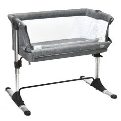 Gray Portable Baby Bed Side Sleeper Bassinet Crib with Carrying Bag by Boyel Living 11 Gray Portable Baby Bed Side Sleeper Bassinet Crib with Carrying Bag by Boyel Living -MODWAY store gray boyel living cribs hysn 5339gr 4f 1000