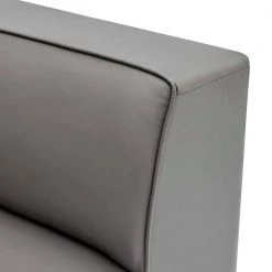 Mingle 37 in. Gray Faux Leather 1-Seat Corner Chair Sofa by MODWAY -MODWAY store gray modway accent chairs eei 4625 gry 1f 1000