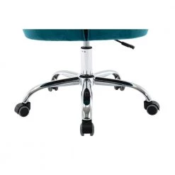 Lisa Luxurious Lake Blue Velvet Leisure Sturdy Swivel Height Adjustable Button-tufted Upholstery Chair by Boyel Living 14 Lisa Luxurious Lake Blue Velvet Leisure Sturdy Swivel Height Adjustable Button-tufted Upholstery Chair by Boyel Living -MODWAY store lake blue boyel living task chairs wf hfsn 811lb 1f 1000