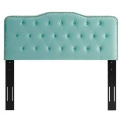 Sophia Mint Tufted Performance Velvet King/California King Headboard by MODWAY -MODWAY store mint modway headboards mod 6411 min 4f 1000