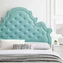 Diana Tufted Performance Velvet King/California King Headboard in Mint by MODWAY -MODWAY store mint modway headboards mod 6418 min c3 1000