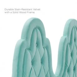 Alexandria Tufted Performance Mint Velvet Full Platform Bed by MODWAY 17 Alexandria Tufted Performance Mint Velvet Full Platform Bed by MODWAY -MODWAY store mint modway platform beds mod 6935 min fa 1000