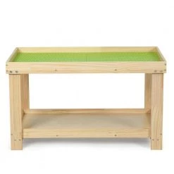 19.5 in. H Natural Solid Pine Wood Kids Table by Boyel Living