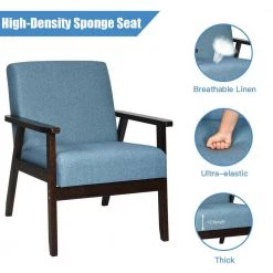 Navy Solid Wood Upholstered Accent Arm Chair by Boyel Living 9 Navy Solid Wood Upholstered Accent Arm Chair by Boyel Living -MODWAY store navy boyel living accent chairs hysn 65639ny c3 1000