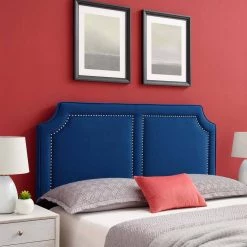 Cynthia Performance 39in Velvet Twin Headboard in Navy by MODWAY 19 Cynthia Performance 39in Velvet Twin Headboard in Navy by MODWAY -MODWAY store navy modway headboards mod 6565 nav 31 1000