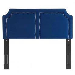 Cynthia Performance 39in Velvet Twin Headboard in Navy by MODWAY 13 Cynthia Performance 39in Velvet Twin Headboard in Navy by MODWAY -MODWAY store navy modway headboards mod 6565 nav c3 1000