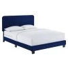 Celine Navy Channel Tufted Performance Velvet Queen Bed by MODWAY -MODWAY store navy modway panel beds mod 6330 nav 64 1000