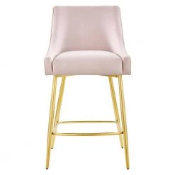 Discern 37.5 in. Pink High Back Counter Stool by MODWAY -MODWAY store pink modway bar stools eei 5474 pnk c3 1000
