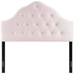 Sovereign Pink Queen Diamond Tufted Performance Velvet Headboard by MODWAY -MODWAY store pink modway headboards mod 6124 pnk 4f 1000