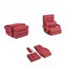 Red Adjustable Floor Chair Folding Lazy Sofa Reclining Massage Chair with Pillow by Boyel Living 2 Red Adjustable Floor Chair Folding Lazy Sofa Reclining Massage Chair with Pillow by Boyel Living -MODWAY store red boyel living massage chairs wf hw63375re 64 1000