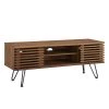 Render 46 in. Walnut Media Console TV Stand Fits TV's up to 60 in. by MODWAY -MODWAY store walnut modway tv stands eei 4586 wal 64 1000