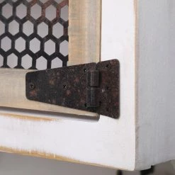 Classic Design White Wall Mounted Entryway Coat Hook with Storage Cubbies by Boyel Living -MODWAY store white boyel living coat racks wf j a56 76 1000