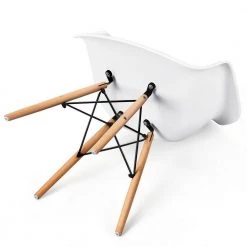 2-Piece White Mid-Century Dining Arm Chairs by Boyel Living 13 2-Piece White Mid-Century Dining Arm Chairs by Boyel Living -MODWAY store white boyel living dining chairs hysn 65432wh 2 1f 1000