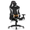 White Ergonomic Reclining Swivel Massage Gaming Computer Chair with Lumbar Support by Boyel Living 2 White Ergonomic Reclining Swivel Massage Gaming Computer Chair with Lumbar Support by Boyel Living -MODWAY store white boyel living gaming chairs hysn 66185wh 64 1000