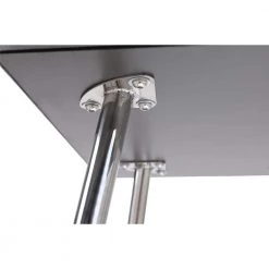 Dieter 18 in. White Metal Bed Frame Nightstand by Boyel Living -MODWAY store white boyel living nightstands hf w39523857 44 1000