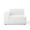 Restore Right-Arm Sectional Sofa Chair in White by MODWAY -MODWAY store white modway accent chairs eei 3870 whi 64 1000