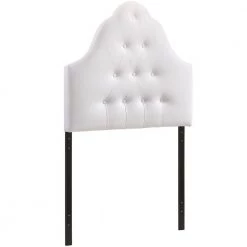 Sovereign White Twin Upholstered Vinyl Headboard by MODWAY 10 Sovereign White Twin Upholstered Vinyl Headboard by MODWAY -MODWAY store white modway headboards mod 5169 whi 4f 1000