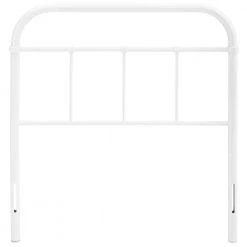 Serena White Twin Steel Headboard by MODWAY -MODWAY store white modway headboards mod 5534 whi 1f 1000