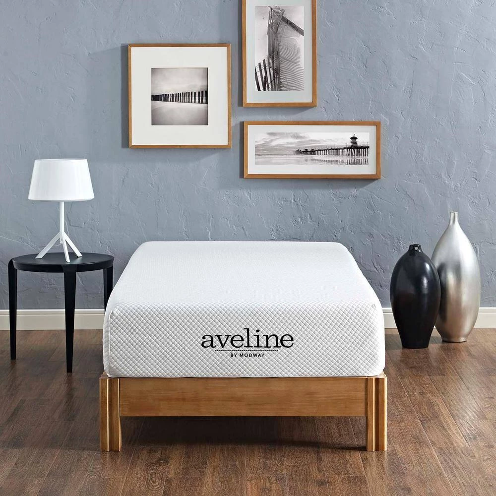 Aveline 10in. Medium Memory Foam Tight Top Twin Mattress by MODWAY 12 Aveline 10in. Medium Memory Foam Tight Top Twin Mattress by MODWAY - Image 10