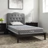 Mila 6 in. Medium Memory Foam Tight Top Twin Mattress by MODWAY -MODWAY store white modway mattresses mod 5560 whi 64 1000