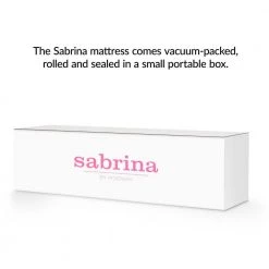 Sabrina 12in. Medium Latex Tight Top Queen Mattress by MODWAY -MODWAY store white modway mattresses mod 5743 whi 76 1000